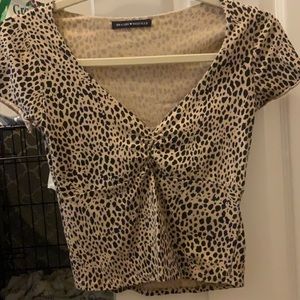 brandy cheetah top!